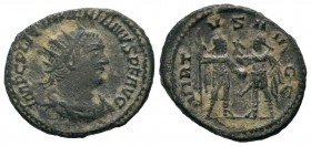 Valerian AR Antoninianus. AD 254-256. 
Condition: Very Fine

Weight: 3,86 gr
Diameter: 19,70 mm