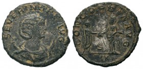 Severina AR Antoninianus. AD 270-274. 
Condition: Very Fine

Weight: 3,69 gr
Diameter: 21,50 mm