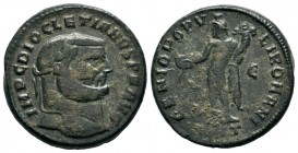Diocletian, 284-305. Follis
Condition: Very Fine

Weight: 9,06 gr
Diameter: 26,40 mm