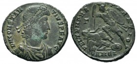Constantius II (337-361 AD). AE Follis
Condition: Very Fine

Weight: 5,41 gr
Diameter: 20,50 mm
