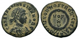 Constantius II (337-361 AD). AE Follis

Weight: 2,18 gr
Diameter: 17,35 mm
