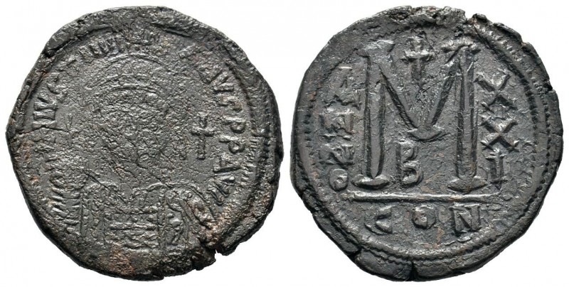 Justinian I. AE Follis, 527-565 AD.
Condition: Very Fine

Weight: 19,45 gr
Diame...