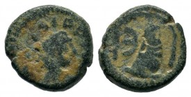 Justinian I. AE , 527-565 AD.
Condition: Very Fine

Weight: 1,98 gr
Diameter: 11,35 mm