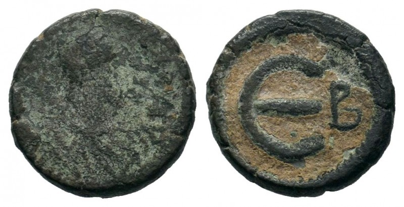 Justinian I. AE , 527-565 AD.
Condition: Very Fine

Weight: 1,97 gr
Diameter: 13...