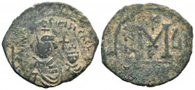 Heraclius AE Follis, Seleucia Isauriae (610-641 AD). AE Follis
Condition: Very Fine

Weight: 10,33 gr
Diameter: 30,85 mm