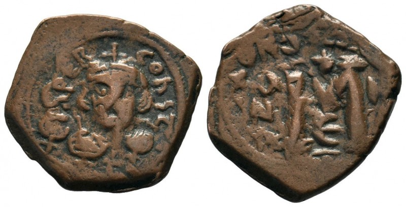 Heraclius,(610-641 AD). AE Follis
Condition: Very Fine

Weight: 6,90 gr
Diameter...