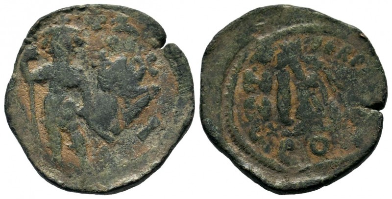 Heraclius,(610-641 AD). AE Follis
Condition: Very Fine

Weight: 12,11 gr
Diamete...