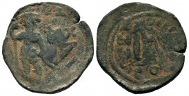 Heraclius,(610-641 AD). AE Follis
Condition: Very Fine

Weight: 12,11 gr
Diameter: 31,00 mm