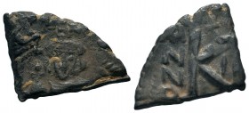 Justinian II, First Reign (AD 685-695). AE
Condition: Very Fine

Weight: 3,27 gr
Diameter: 19,25 mm