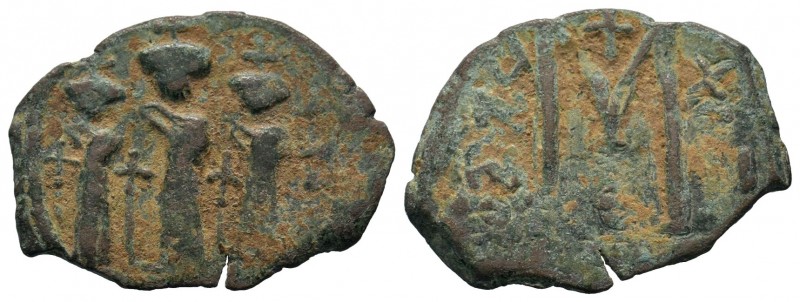 Arab-Byzantine Cut Coins Ae.
Condition: Very Fine

Weight: 4,07 gr
Diameter: 20,...