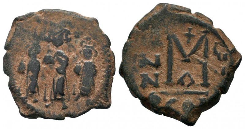 Arab-Byzantine Cut Coins Ae.
Condition: Very Fine

Weight: 8,29 gr
Diameter: 24,...