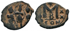 Arab-Byzantine Cut Coins Ae.
Condition: Very Fine

Weight: 4,59 gr
Diameter: 19,00 mm