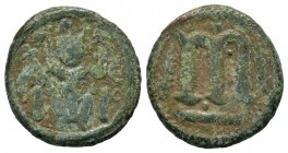 Arab-Byzantine Cut Coins Ae.
Condition: Very Fine

Weight: 3,76 gr
Diameter: 19,00 mm