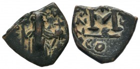 Arab-Byzantine Cut Coins Ae.
Condition: Very Fine

Weight: 2,72 gr
Diameter: 16,60 mm