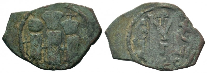 Arab-Byzantine Cut Coins Ae.
Condition: Very Fine

Weight: 3,88 gr
Diameter: 20,...