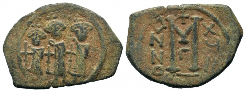 Arab-Byzantine Cut Coins Ae.
Condition: Very Fine

Weight: 4,94 gr
Diameter: 19,...