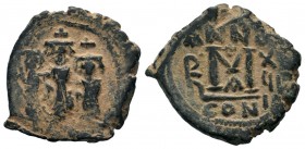 Arab-Byzantine Cut Coins Ae.
Condition: Very Fine

Weight: 5,61 gr
Diameter: 23,75 mm