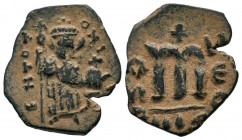 Arab-Byzantine Cut Coins Ae.
Condition: Very Fine

Weight: 3,11 gr
Diameter: 23,15 mm