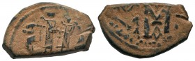 Arab-Byzantine Cut Coins Ae.
Condition: Very Fine

Weight: 6,75 gr
Diameter: 15,85 mm