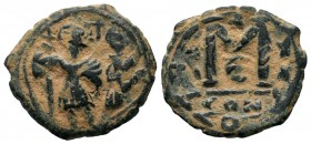 Arab-Byzantine Cut Coins Ae.
Condition: Very Fine

Weight: 5,15 gr
Diameter: 26,35 mm