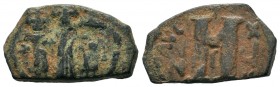 Arab-Byzantine Cut Coins Ae.
Condition: Very Fine

Weight: 5,10 gr
Diameter: 14,00 mm