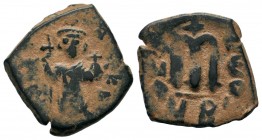 Arab-Byzantine Cut Coins Ae.
Condition: Very Fine

Weight: 4,86 gr
Diameter: 23,85 mm
