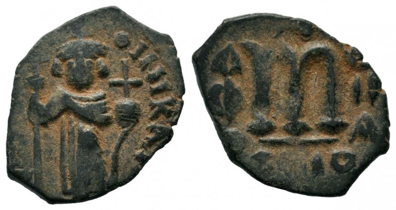 Arab-Byzantine Cut Coins Ae.
Condition: Very Fine

Weight: 2,97 gr
Diameter: 21,...