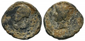 Byzantine Lead Seal, Pb
Condition: Very Fine

Weight: 5,21 gr
Diameter: 19,65 mm