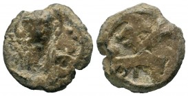 Byzantine Lead Seal, Pb
Condition: Very Fine

Weight: 4,95 gr
Diameter: 18,50 mm