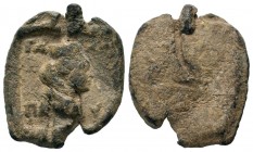 Byzantine Lead Seal, Pb
Condition: Very Fine

Weight: 7,98 gr
Diameter: 21,00 mm