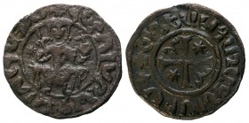 Cilician Armenia, Crusaders Ae, Tank
Condition: Very Fine

Weight: 6,89 gr
Diameter: 29,25 mm