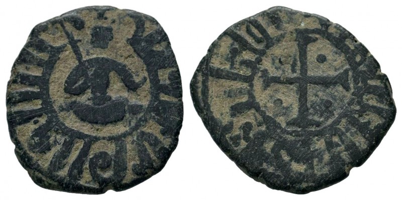 Cilician Armenia, Crusaders Ae, Kardez
Condition: Very Fine

Weight: 3,02 gr
Dia...