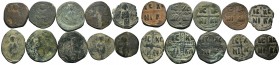 A mixed Lot of 10 Ancient Coins,About fine to about very fine. LOT SOLD AS IS, NO RETURNS.