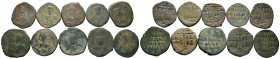 A mixed Lot of 10 Ancient Coins,About fine to about very fine. LOT SOLD AS IS, NO RETURNS.