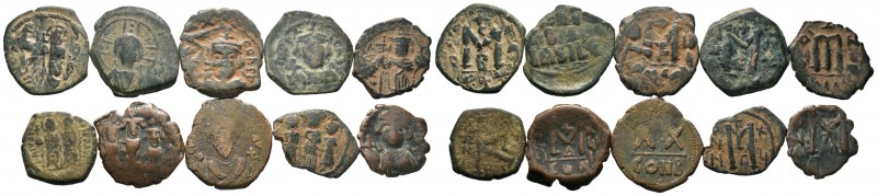 A mixed Lot of 10 Ancient Coins,About fine to about very fine. LOT SOLD AS IS, N...