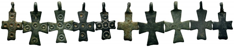 Byzantine Cross 5x ,About fine to about very fine.