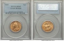 Victoria gold Sovereign 1888 MS62 PCGS, KM767, S-3866. AGW 0.2355 oz. 

HID09801242017

© 2020 Heritage Auctions | All Rights Reserve