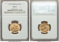 Victoria gold Sovereign 1893 MS63 NGC, KM785, S-3874. A glowing representative graced with satin brilliance. 

HID09801242017

© 2020 Heritage Auction...