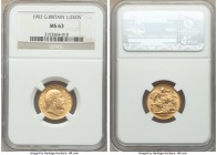 Edward VII gold 1/2 Sovereign 1902 MS63 NGC, KM804. A lustrous representative offering expressive detail. 

HID09801242017

© 2020 Heritage Auctions |...