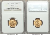 Edward VII gold 1/2 Sovereign 1907 MS63 NGC, KM804. A glowing offering preserved in choice condition. AGW 0.1177 oz. 

HID09801242017

© 2020 Heritage...