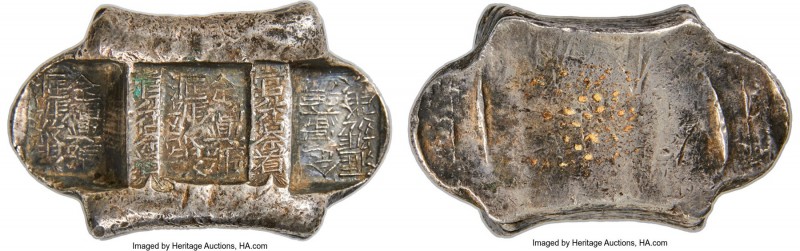 Qing Dynasty. Yunnan Sanchuo Jieding ("Three-Stamp Remittance") "Packsaddle" Syc...