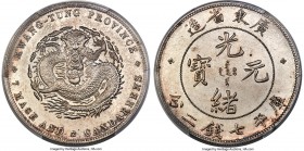 Kwangtung. Kuang-hsü Specimen Dollar ND (1890-1908) SP61 PCGS, Kwangtung mint, KM-Y203, L&M-133, Kann-26a, WS-0941, Wenchao-563. A shimmering presenta...