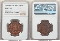 British Protectorate Specimen Cent 1886-H SP65 Red and Brown NGC, Heaton mint, KM2. Deeply rosaceous in color with intensive die polish lines. 

HID09...