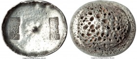 Qing Dynasty. Szechuan Piaoding ("Certified") Sycee of 10 Taels ND (19th-20th Century) XF (Polished), Cribb-XL.C (cf. Cribb-XL.B.449 for sycee of same...