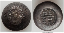 Qing Dynasty. Unidentified Yuanbing ("Round Cake") Sycee of 1.2 Taels ND (c. 19th Century) VF, cf. Cribb-Class LXXXII (Cribb does not list any types i...