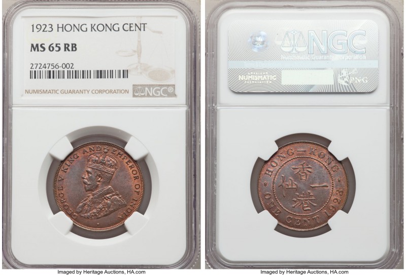 British Colony 4-Piece Lot of Certified Cents Red and Brown NGC, 1) Edward VII C...