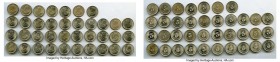 British Colony. George V 37-Piece Lot of Uncertified 5 Cents UNC, KM36. 16mm. 1.34gm. Includes 9 pieces dated 1926, and 28 pieces dated 1935. Sold as ...