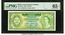 Belize Government of Belize 1 Dollar 1.1.1976 Pick 33c PMG Gem Uncirculated 65 EPQ. 

HID09801242017

© 2020 Heritage Auctions | All Rights Reserve