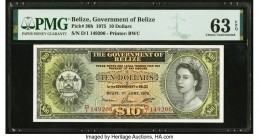 Belize Government of Belize 10 Dollars 1.6.1975 Pick 36b PMG Choice Uncirculated 63 EPQ. 

HID09801242017

© 2020 Heritage Auctions | All Rights Reser...