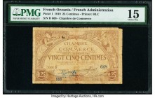 French Oceania Chambre de Commerce 25 Centimes 29.12.1919 Pick 1 PMG Choice Fine 15. 

HID09801242017

© 2020 Heritage Auctions | All Rights Reserve